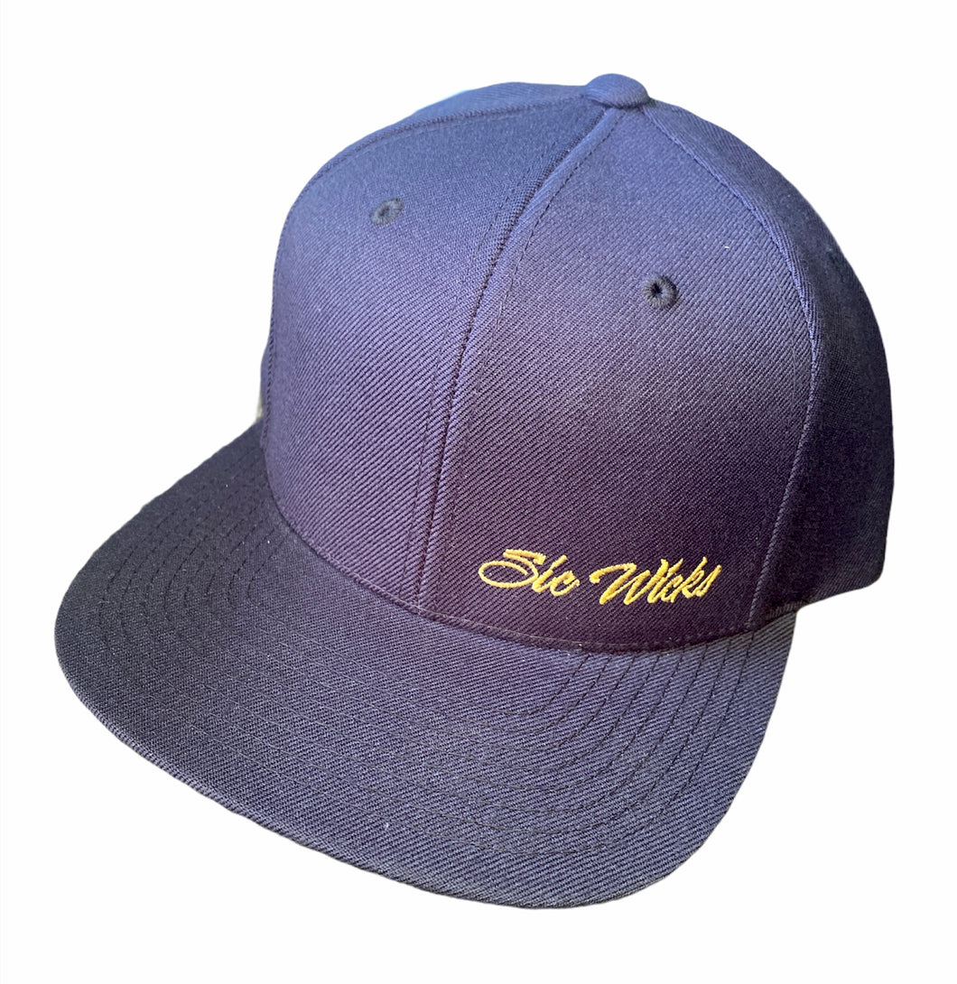 Navy Flatbill SnapBack